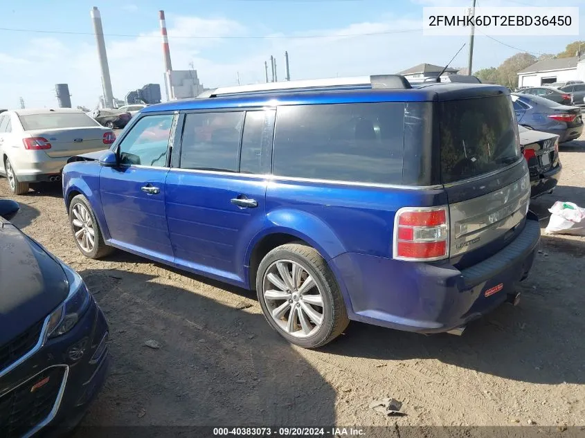 2FMHK6DT2EBD36450 2014 Ford Flex Limited