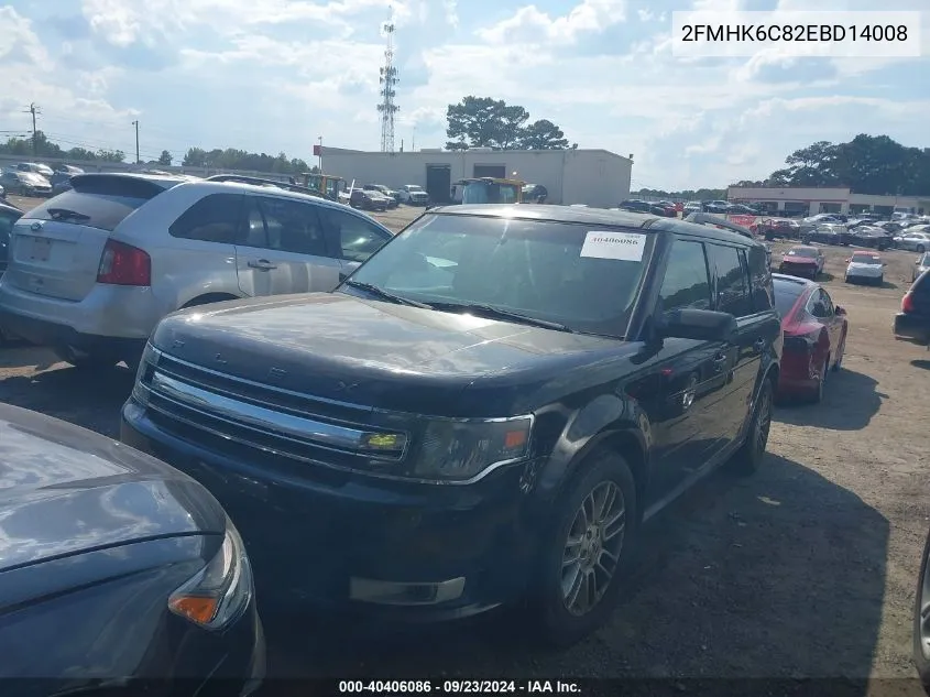 2FMHK6C82EBD14008 2014 Ford Flex Sel