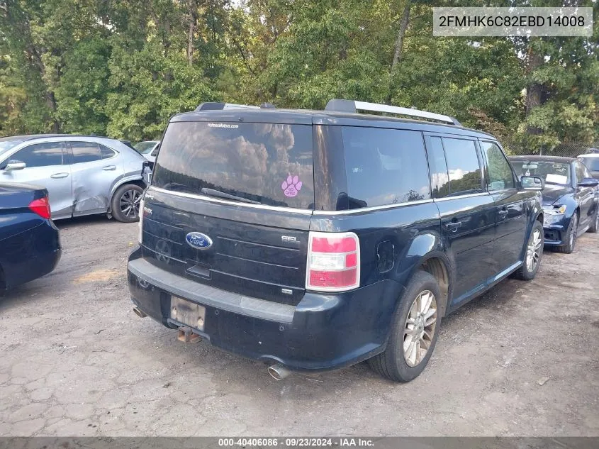 2FMHK6C82EBD14008 2014 Ford Flex Sel