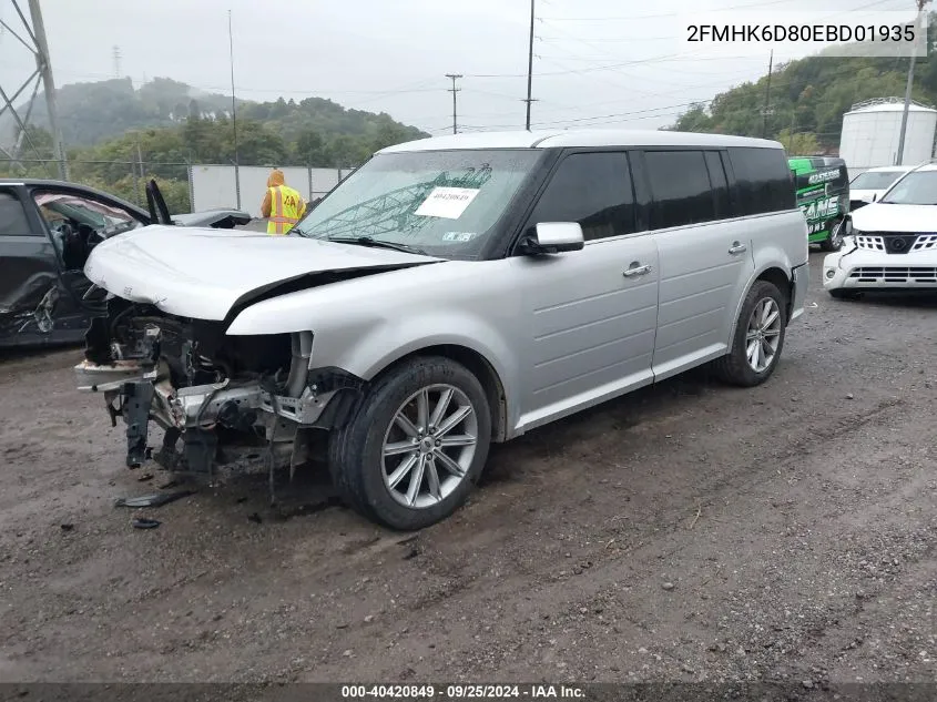 2FMHK6D80EBD01935 2014 Ford Flex Limited