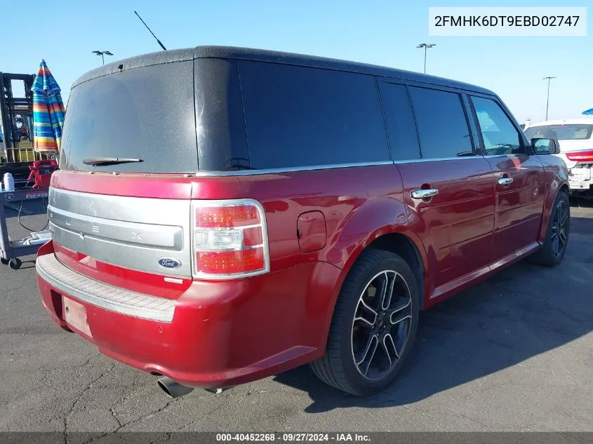 2FMHK6DT9EBD02747 2014 Ford Flex Limited