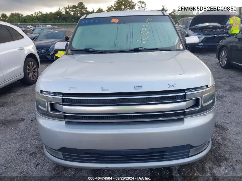 2FMGK5D82EBD09850 2014 Ford Flex Limited