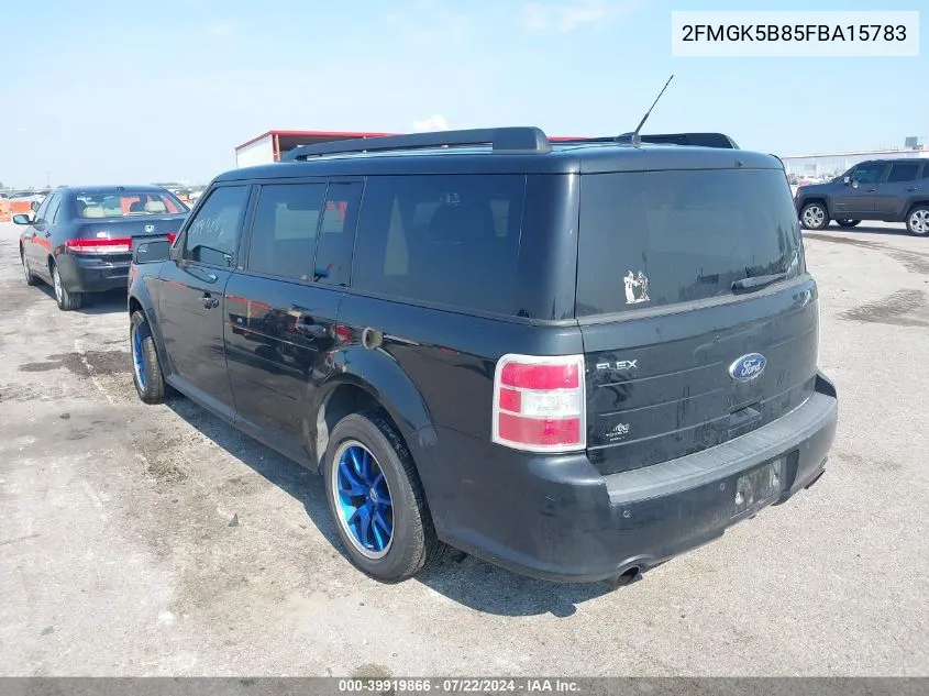 2FMGK5B85FBA15783 2015 Ford Flex Se