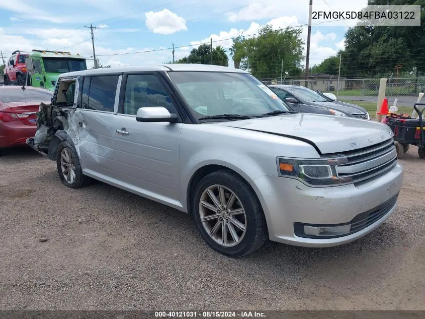 2FMGK5D84FBA03122 2015 Ford Flex Limited