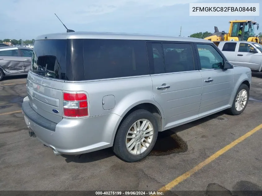 2FMGK5C82FBA08448 2015 Ford Flex Sel