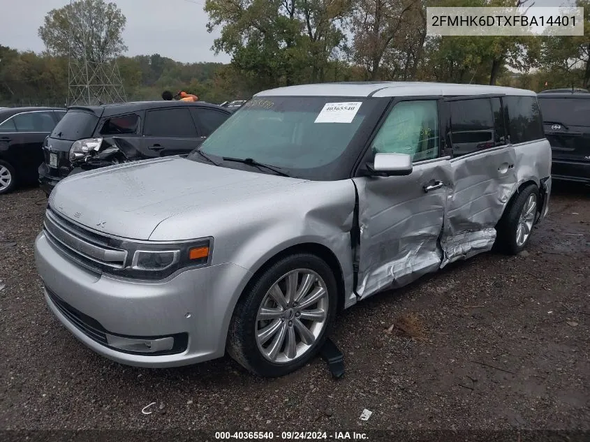 2FMHK6DTXFBA14401 2015 Ford Flex Limited