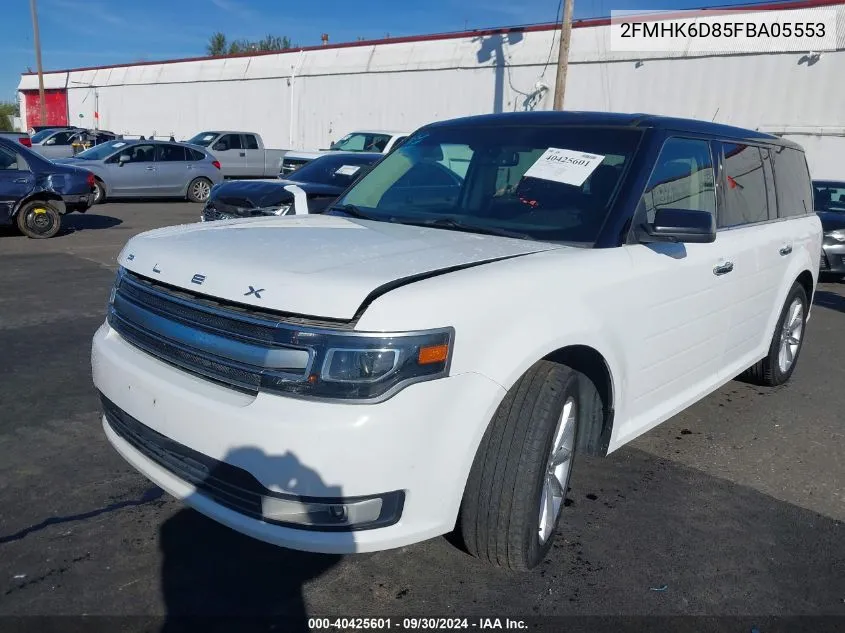 2FMHK6D85FBA05553 2015 Ford Flex Limited