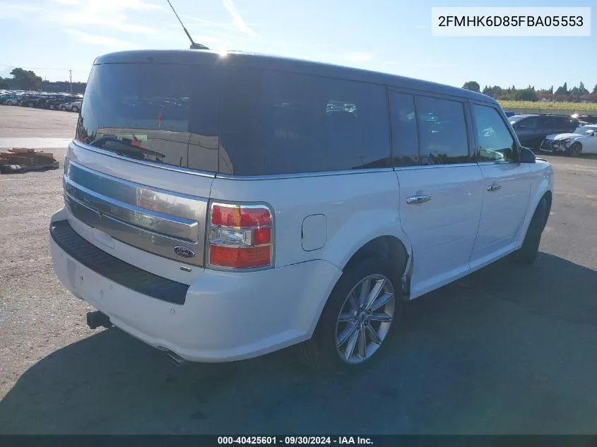 2FMHK6D85FBA05553 2015 Ford Flex Limited