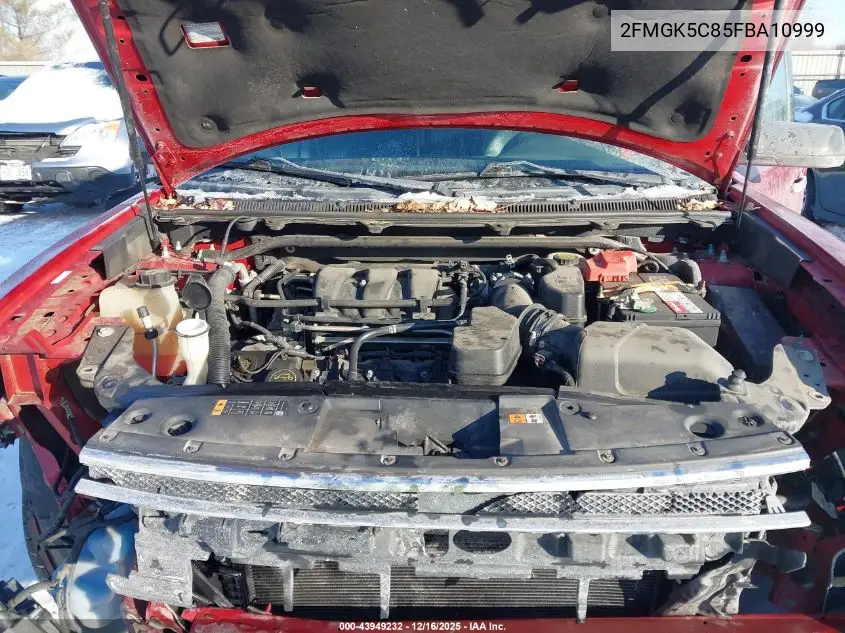 2FMGK5C85FBA10999 2015 Ford Flex Sel