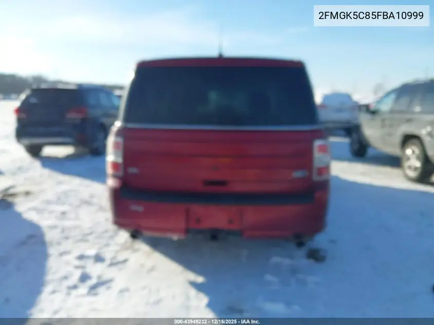 2FMGK5C85FBA10999 2015 Ford Flex Sel