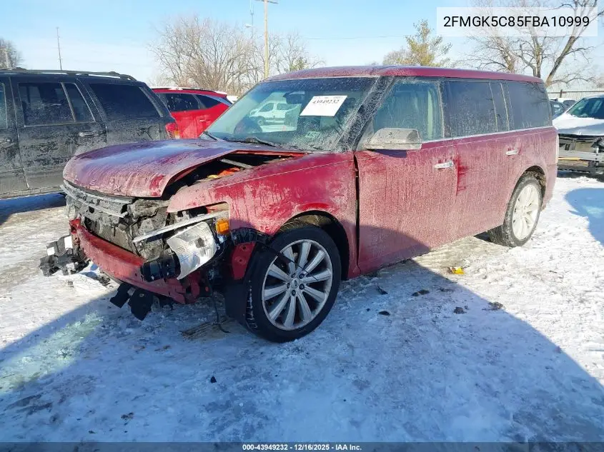 2FMGK5C85FBA10999 2015 Ford Flex Sel