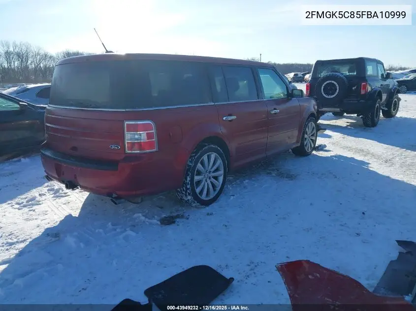 2FMGK5C85FBA10999 2015 Ford Flex Sel