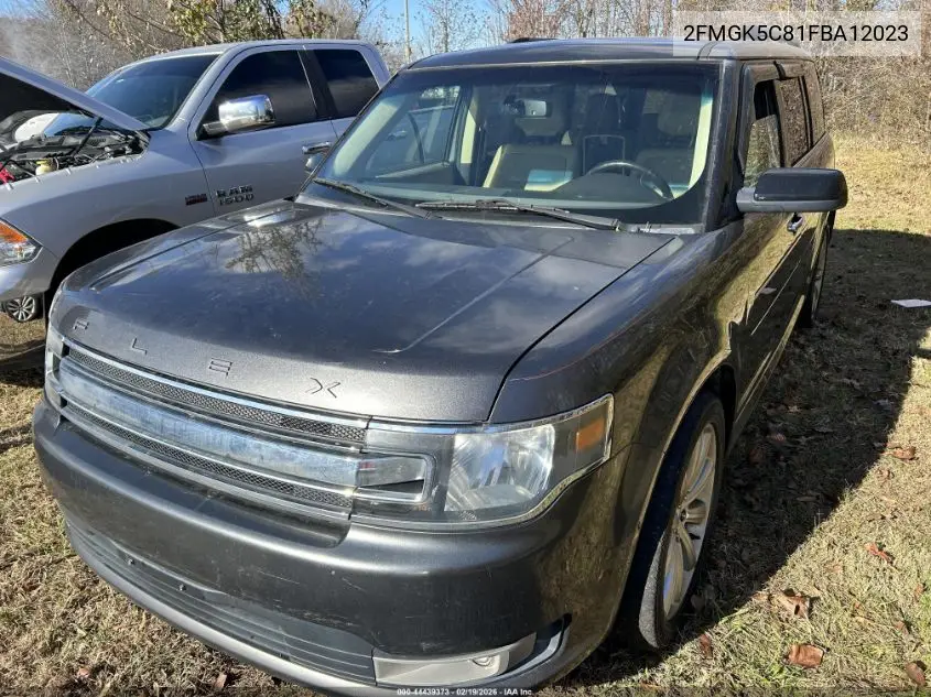 2FMGK5C81FBA12023 2015 Ford Flex Sel