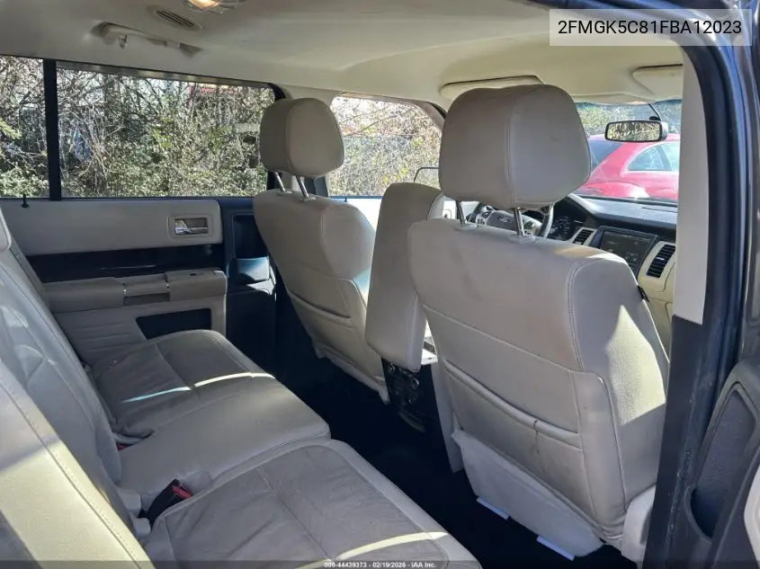 2FMGK5C81FBA12023 2015 Ford Flex Sel