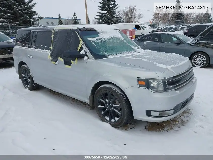 2FMHK6C81GBA14317 2016 Ford Flex Sel