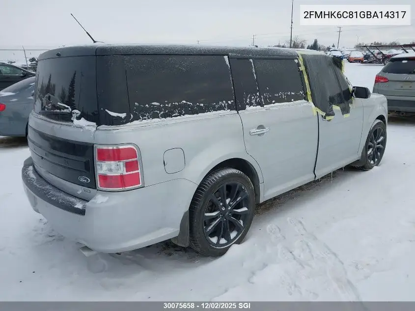 2FMHK6C81GBA14317 2016 Ford Flex Sel