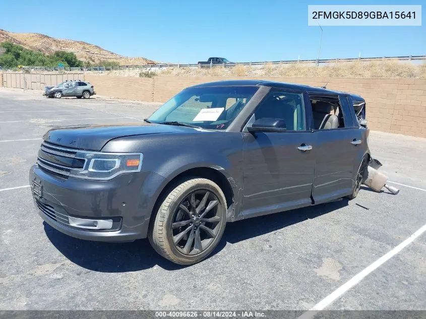 2FMGK5D89GBA15641 2016 Ford Flex Limited