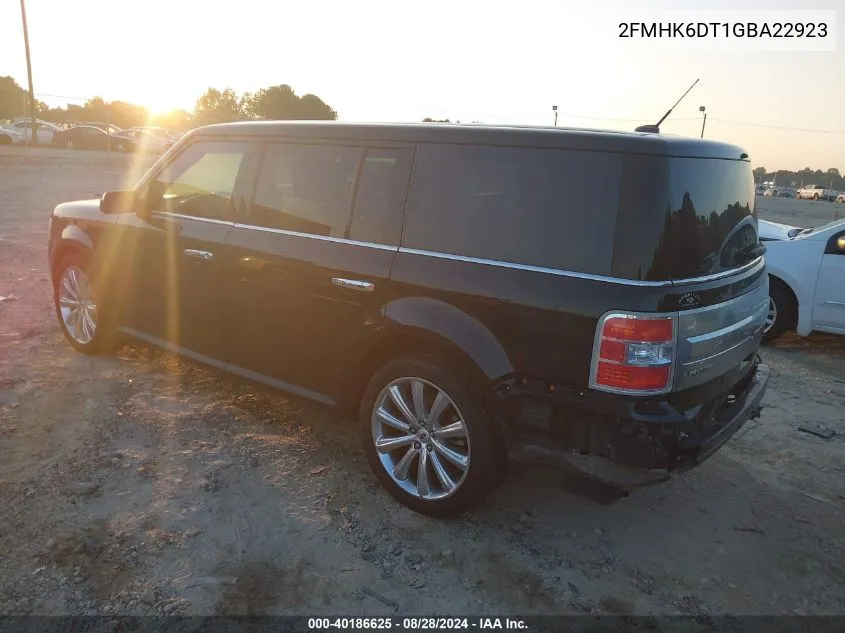 2FMHK6DT1GBA22923 2016 Ford Flex Limited