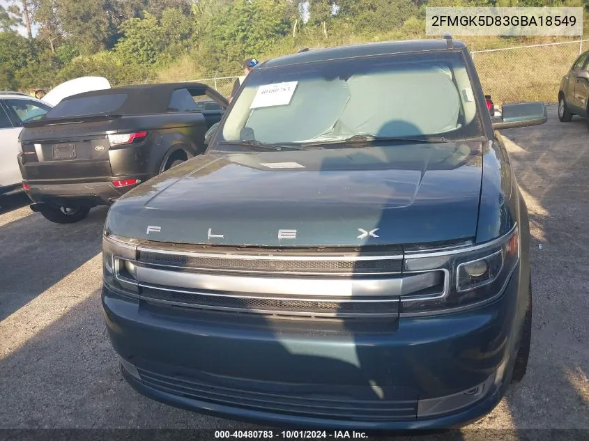 2FMGK5D83GBA18549 2016 Ford Flex Limited