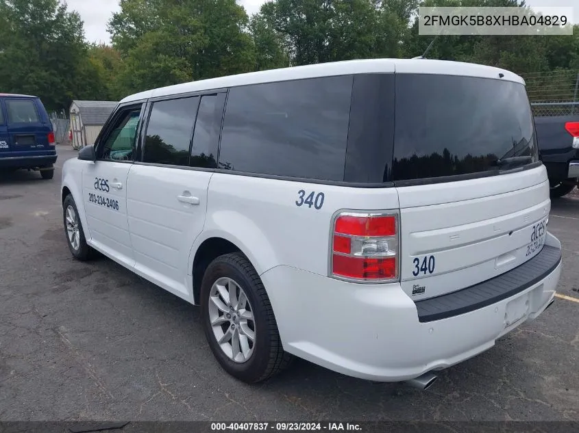 2FMGK5B8XHBA04829 2017 Ford Flex Se