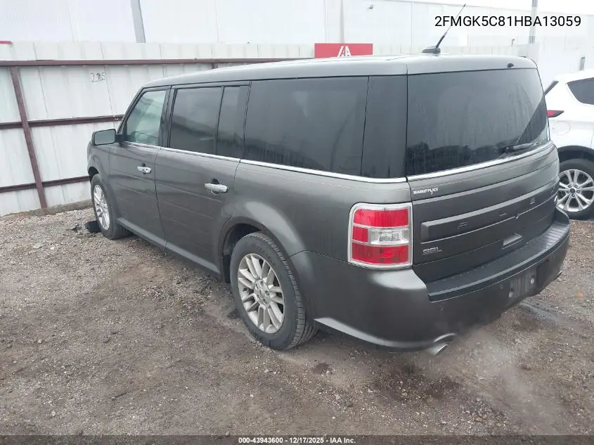 2FMGK5C81HBA13059 2017 Ford Flex Sel