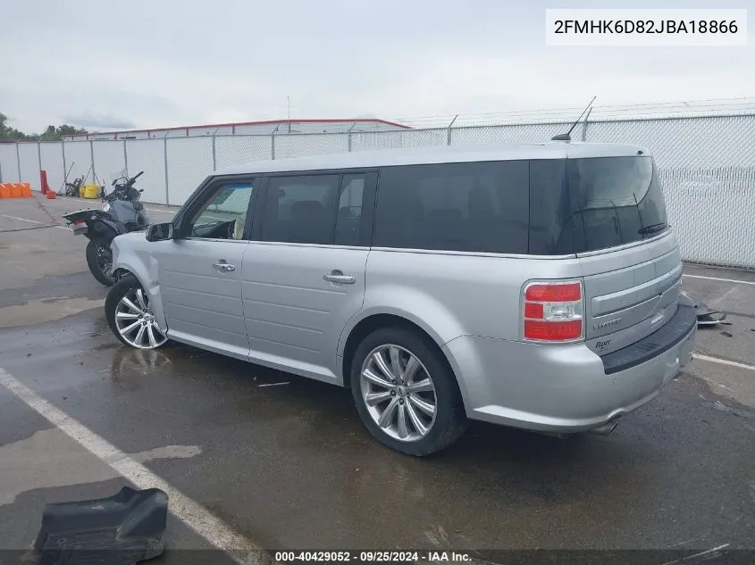 2FMHK6D82JBA18866 2018 Ford Flex Limited