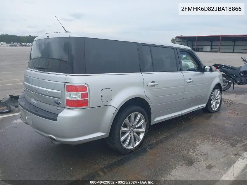 2FMHK6D82JBA18866 2018 Ford Flex Limited