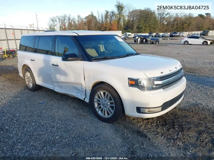 2FMGK5C83JBA04725 2018 Ford Flex Sel