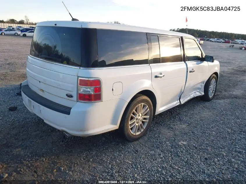 2FMGK5C83JBA04725 2018 Ford Flex Sel