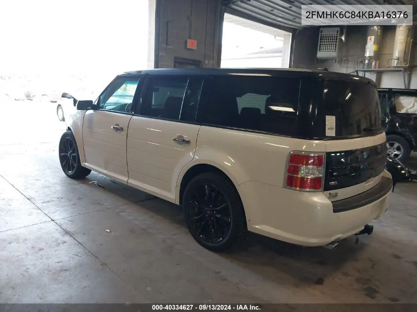 2FMHK6C84KBA16376 2019 Ford Flex Sel