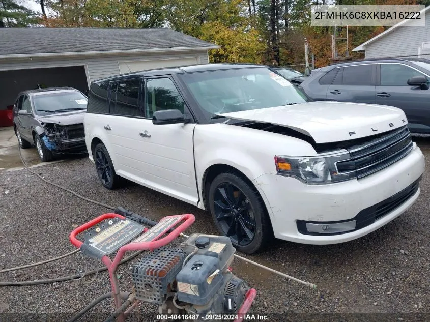 2FMHK6C8XKBA16222 2019 Ford Flex Sel