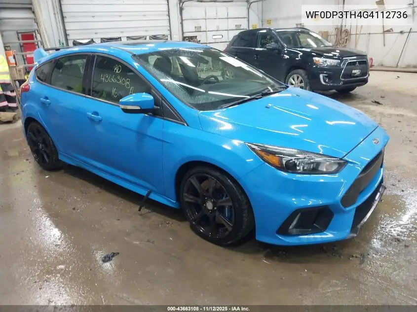 WF0DP3TH4G4112736 2016 Ford Focus Rs