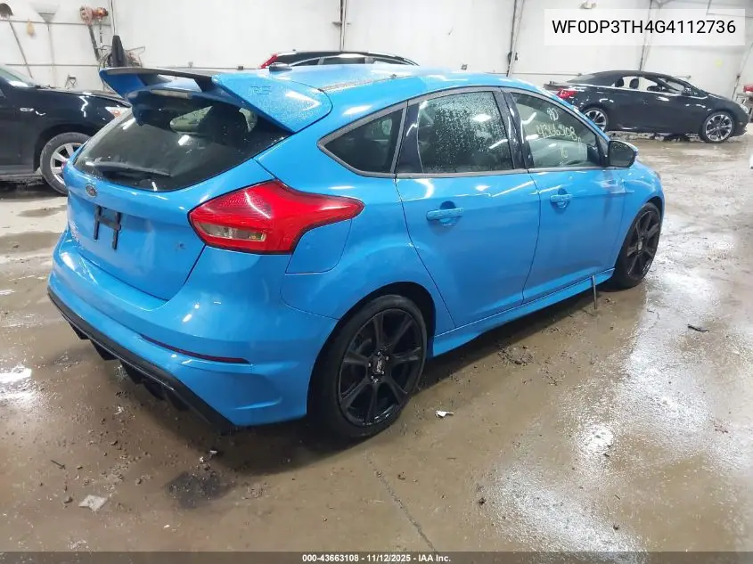 WF0DP3TH4G4112736 2016 Ford Focus Rs