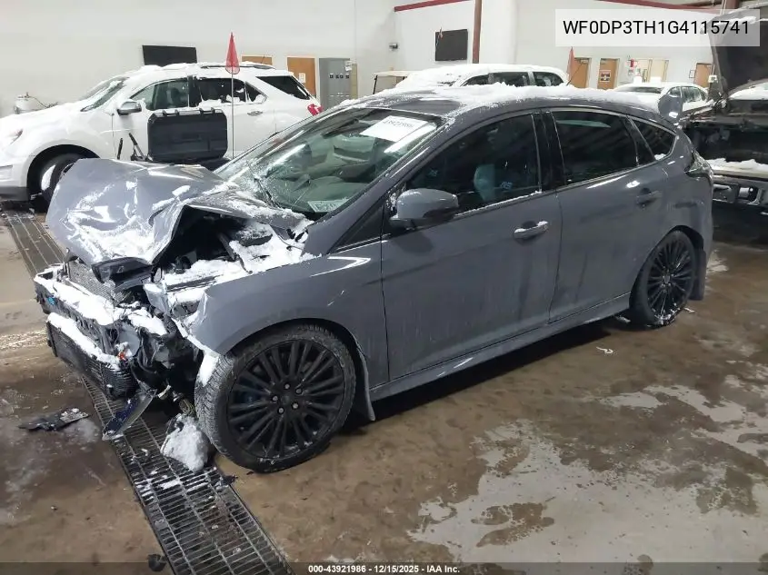 WF0DP3TH1G4115741 2016 Ford Focus Rs