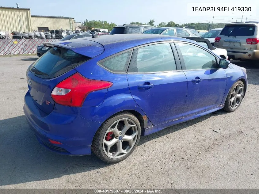 1FADP3L94EL419330 2014 Ford Focus St