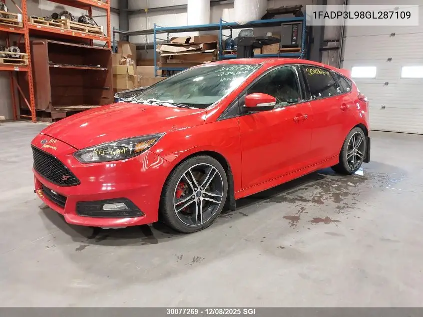 1FADP3L98GL287109 2016 Ford Focus St