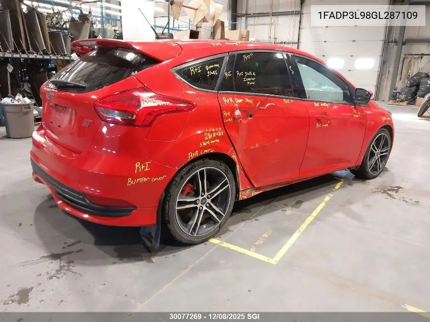 1FADP3L98GL287109 2016 Ford Focus St