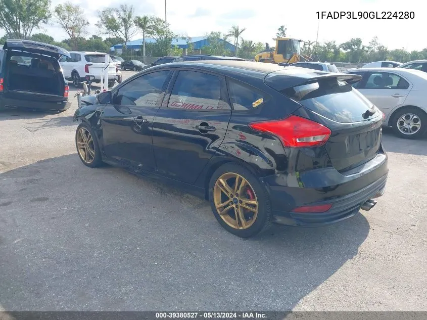 1FADP3L90GL224280 2016 Ford Focus St