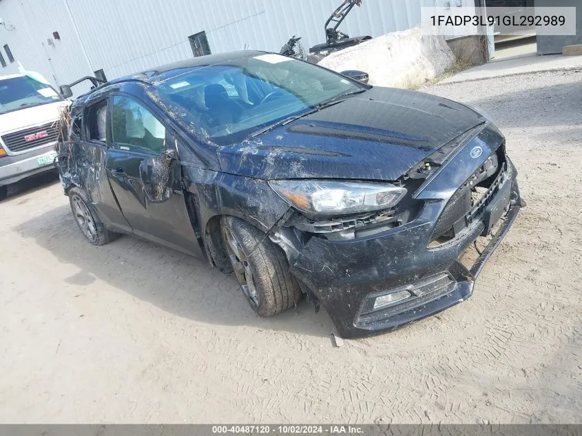 1FADP3L91GL292989 2016 Ford Focus St