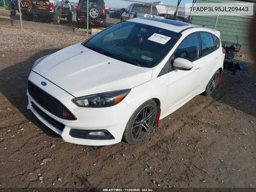 1FADP3L95JL209443 2018 Ford Focus St