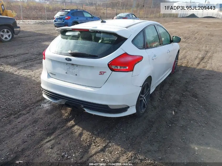 1FADP3L95JL209443 2018 Ford Focus St