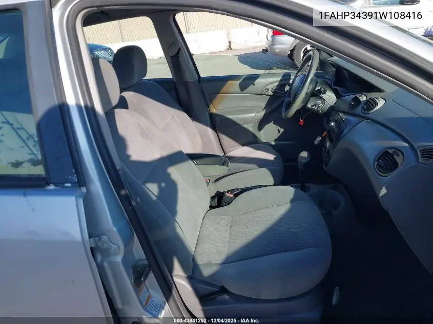 1FAHP34391W108416 2001 Ford Focus Se