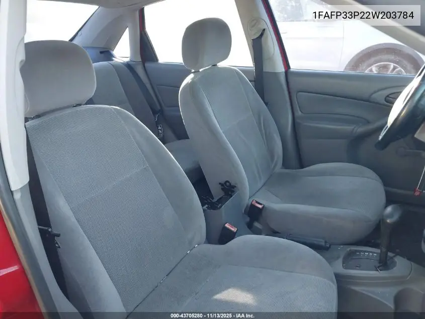 1FAFP33P22W203784 2002 Ford Focus Lx