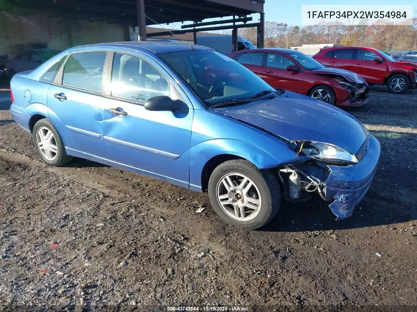 1FAFP34PX2W354984 2002 Ford Focus Se