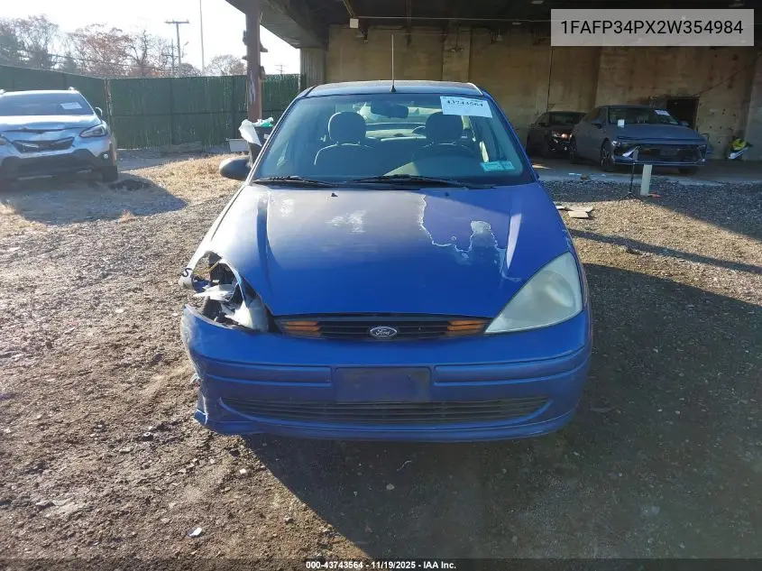 1FAFP34PX2W354984 2002 Ford Focus Se