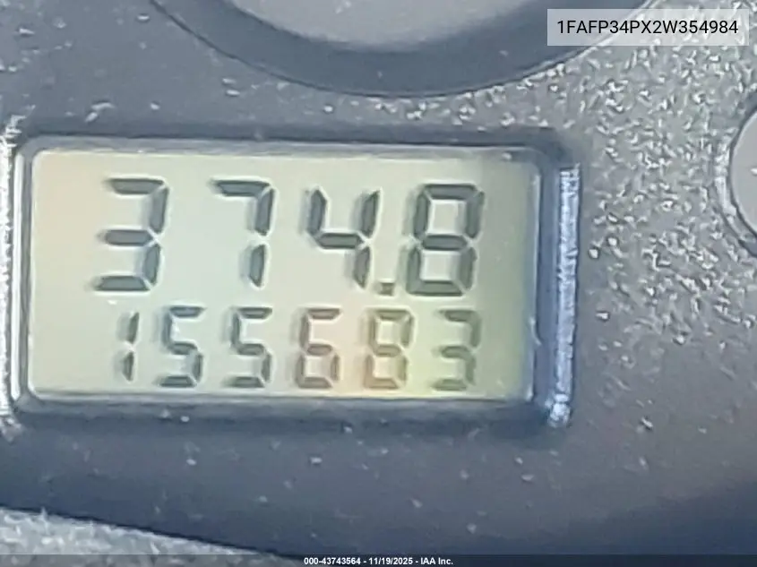 1FAFP34PX2W354984 2002 Ford Focus Se