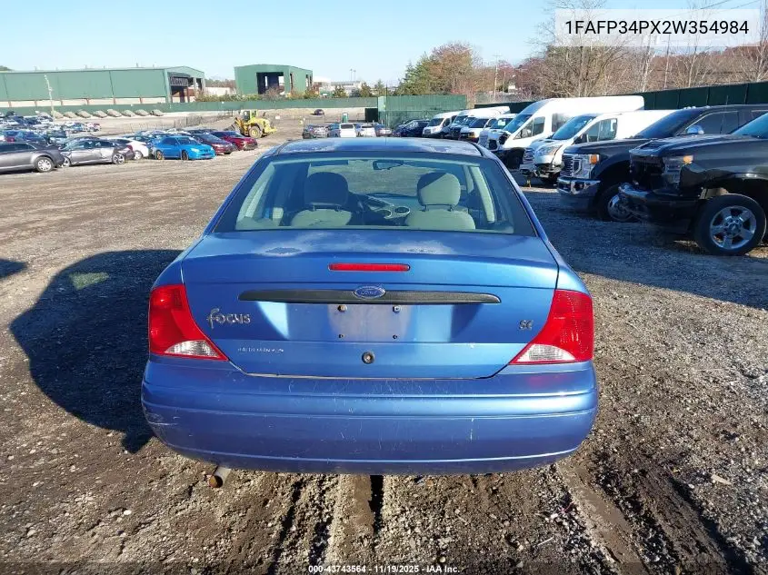 1FAFP34PX2W354984 2002 Ford Focus Se