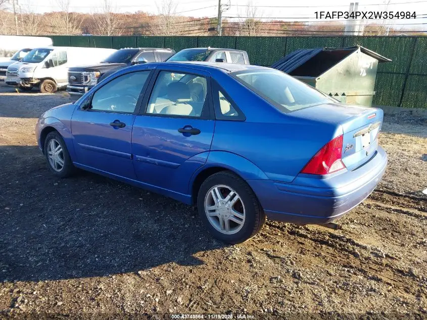 1FAFP34PX2W354984 2002 Ford Focus Se