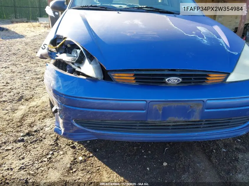 1FAFP34PX2W354984 2002 Ford Focus Se