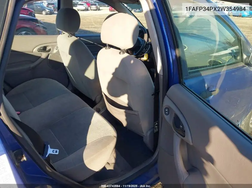 1FAFP34PX2W354984 2002 Ford Focus Se